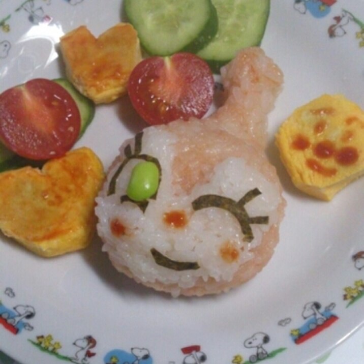 お子様に ドキンちゃんプレート レシピ 作り方 By はな94 楽天レシピ